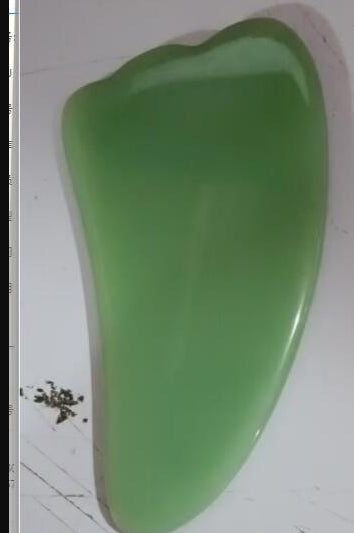 Rouleau de Jade Massage Visage | Anti-Âge & Drainage Lymphatique